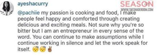 Illustration for article titled Ayesha Curry Has Words for Instagram Follower Who Said She’s Profiting Off Husband’s Success